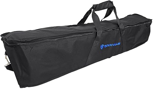 Miniatura 7 de Rockville Paquete de 24 tiras de batería: (4) barras de luz LED RGBW recargables para DJ con DMX, control remoto, programación de 58 canales, (2)