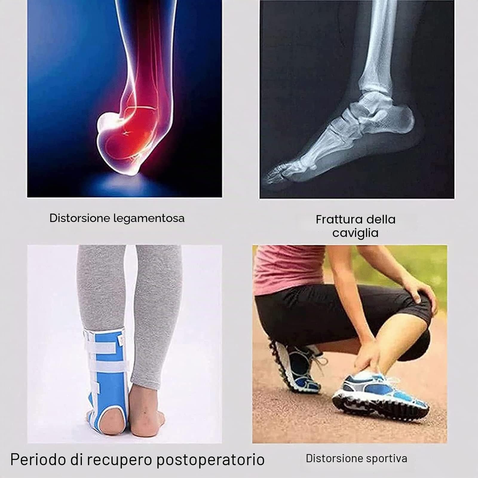 Stampella per ginocchio per disabilità, lesioni anziane, fratture alla caviglia, con mani libere, altezza regolabile, deambulatore telescopico a gamba singola, aiuto per camminare senza dolore