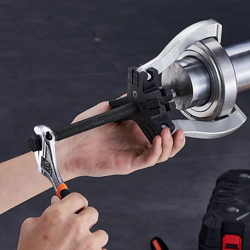 Miniatura 8 de VEVOR Juego de extractor de engranajes, kit de extractor de 3 y 7 pulgadas, herramienta de extracción de polea de volante con rodamientos de