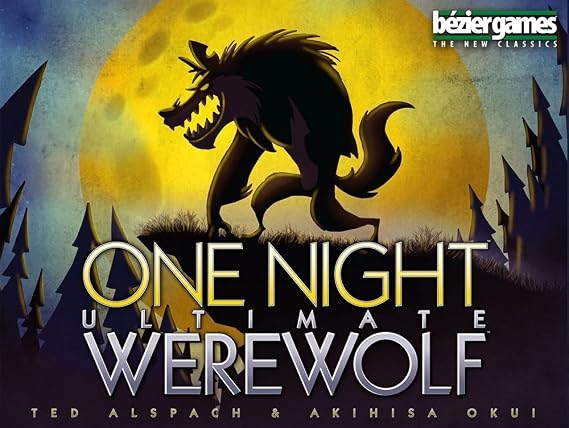 One Night Ultimate Werewolf Board Game 並行輸入品