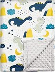 Soarwg Kids Baby Blankets Unisex Newborn, Super Soft Comfy Blankets, for Toddler Baby Nursery Bed Blanket Stroller Crib Shower Gifts 75 x 100 cm