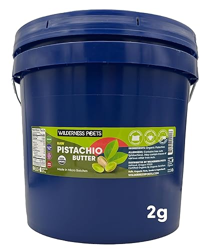 Miniatura 13 de Mantequilla de pistacho, Wilderness Poets. Orgánica y cruda. Mantequilla de nuez.