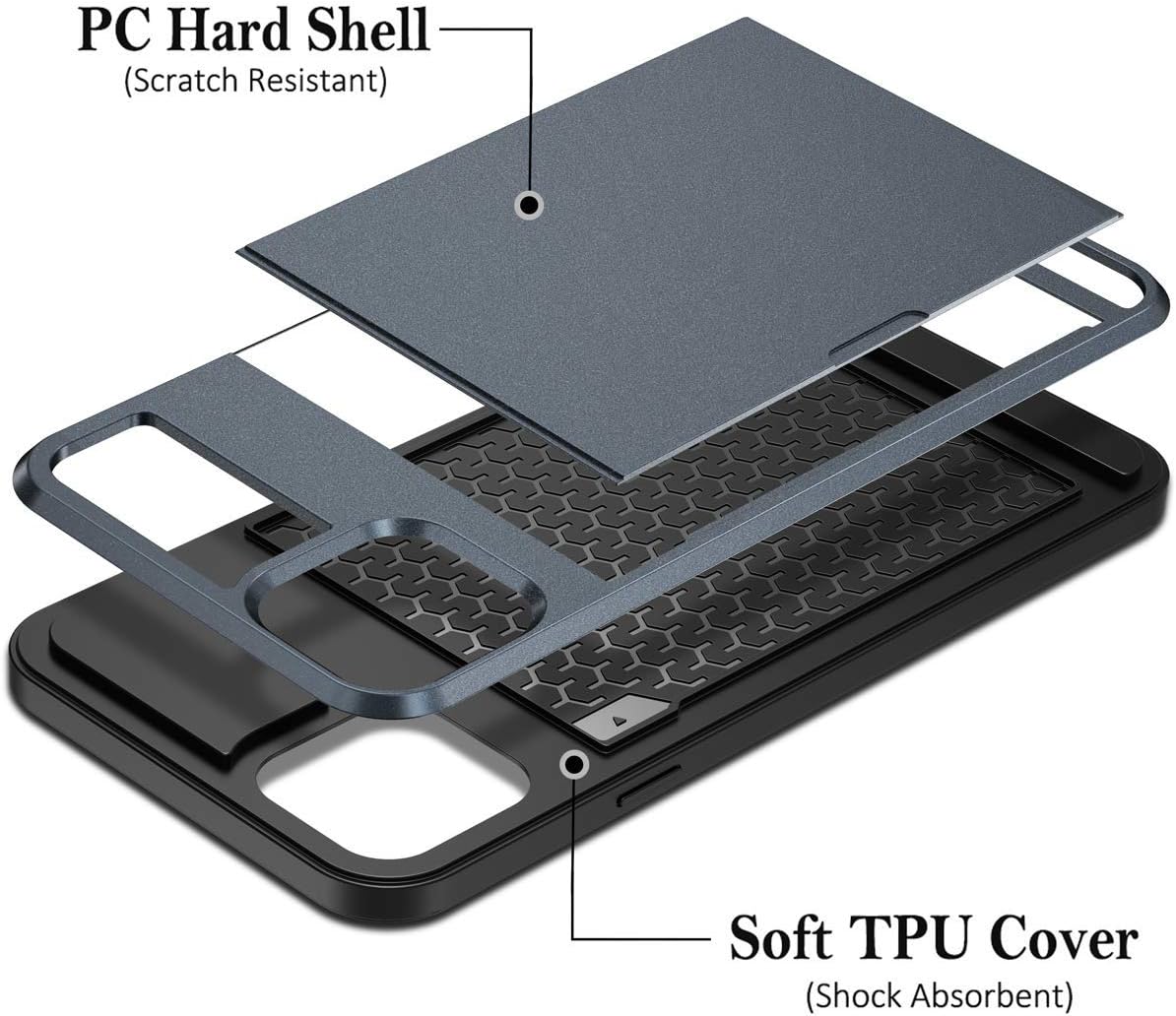 Vofolen for iPhone 11 Pro Case Wallet with Card Holder image 5