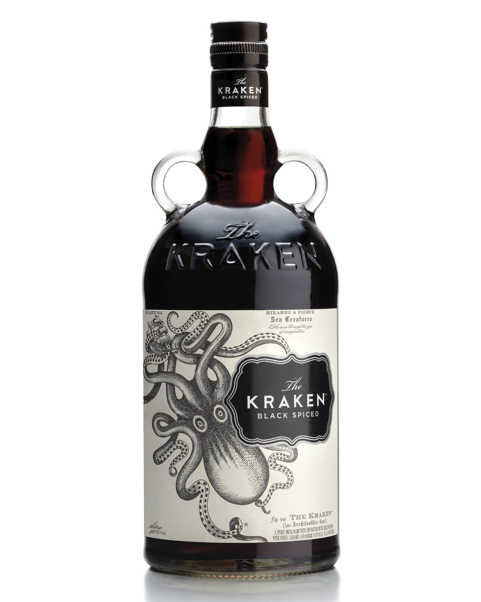 Kraken Black Spiced Rum, 1L