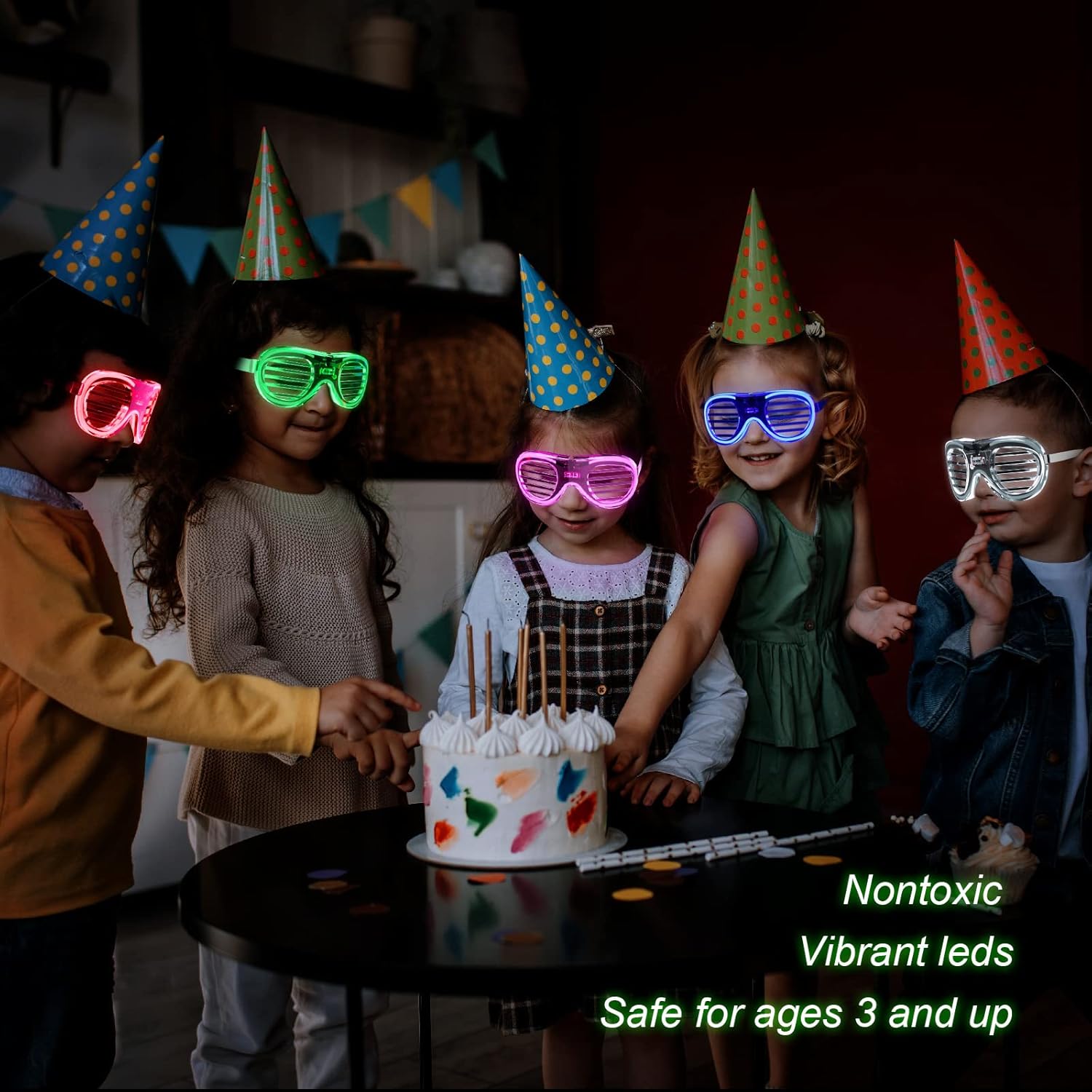 LED Glasses Neon glow in the dark party supplies Nigeria Ubuy