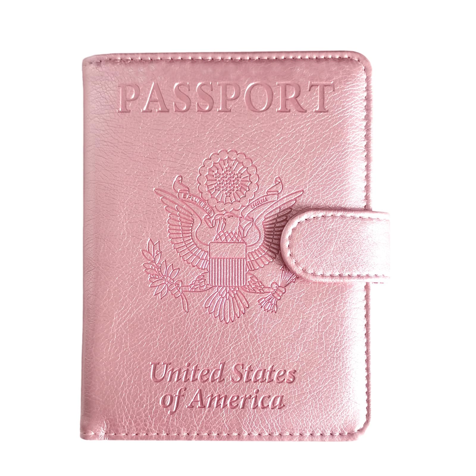 Passport Holder with Vaccine Card Slot, Travel Wallet, pink, Modern-image-41