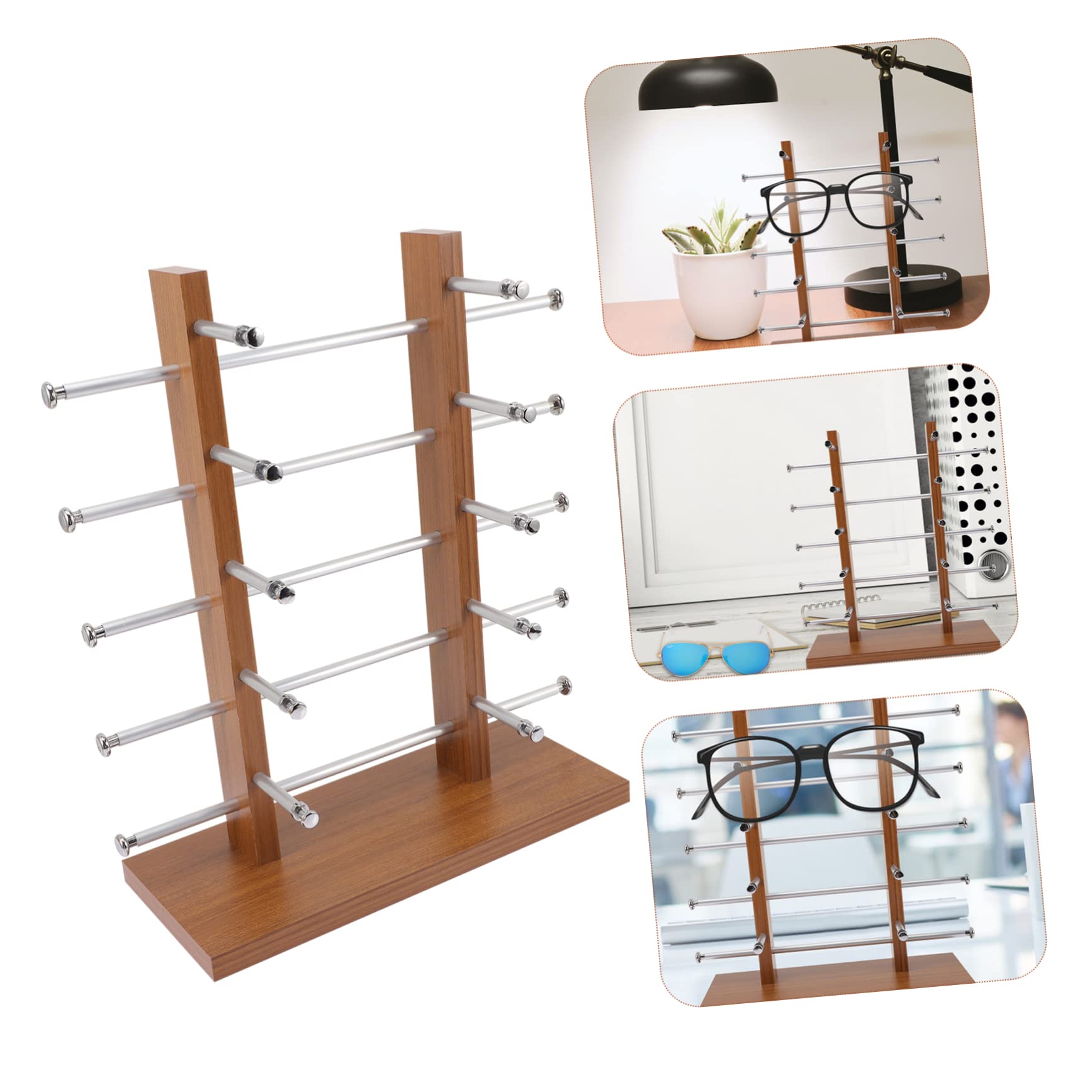 ERINGOGO Sonnenbrillen Display Rack Mit Großer Aufbewahrungskapazität Stabiler Brillenhalter Für Zuhause Und Geschäfte Zur Präsentation Und Aufbewahrung Von Sonnenbrillen Und Brillen