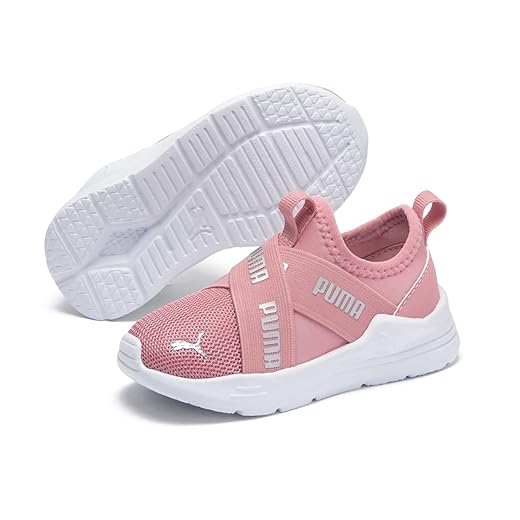 Tênis Puma Wired Run Slip-On Infantil