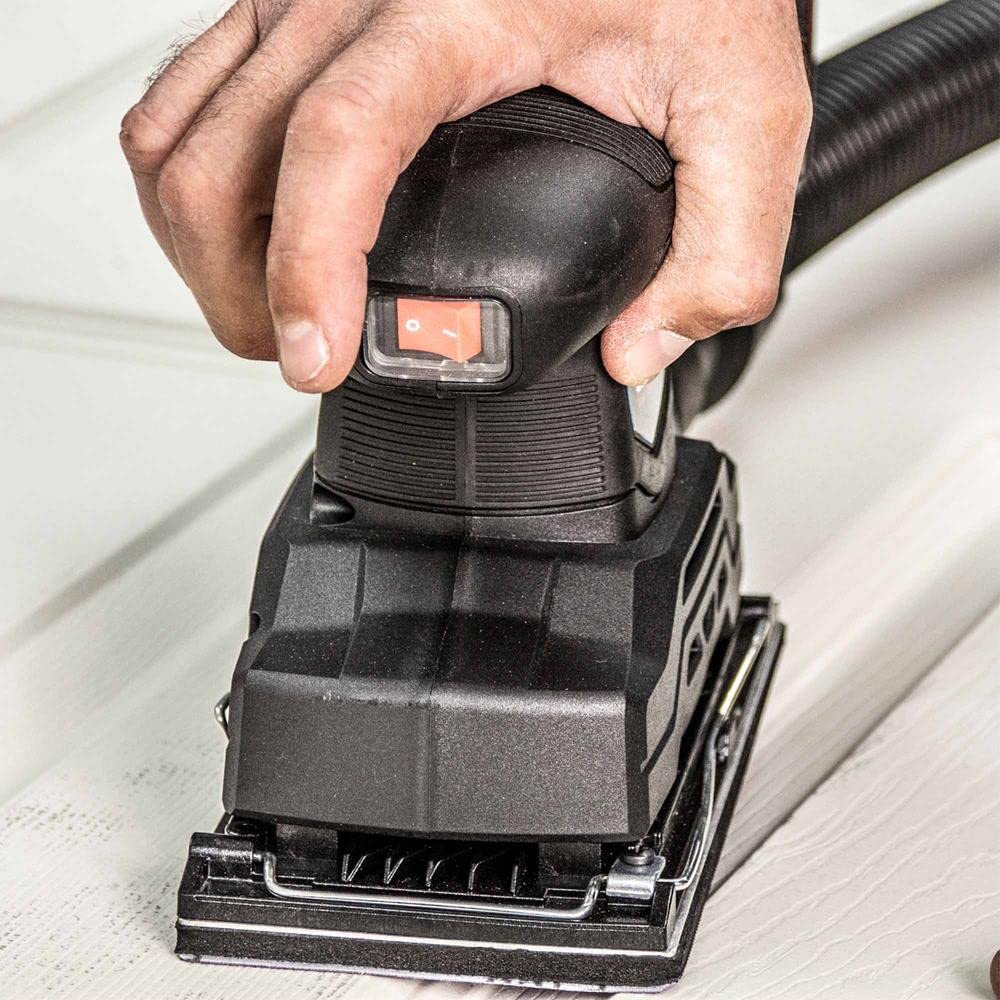 Trend Levigatrice a batteria per terzo foglio 18V (utensile nudo), T18S/TSSB