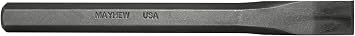 Mayhew Tools 70207 Cold Chisel, 1/2" x 12", Shot Blast Finish