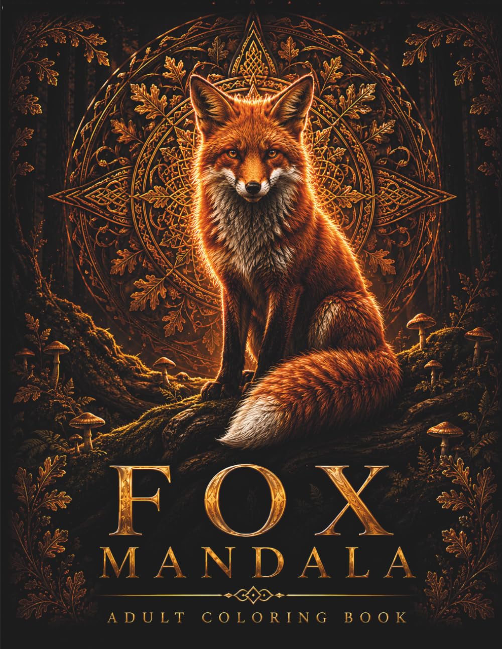 Fox Mandala Coloring Book: 30 Premium Fox Designs Featuring Sacred Geometry, Woodland Elegance, Botanical Patterns & Intricate Mandalas for ... (StillHaven Animal Mandalas Collection)