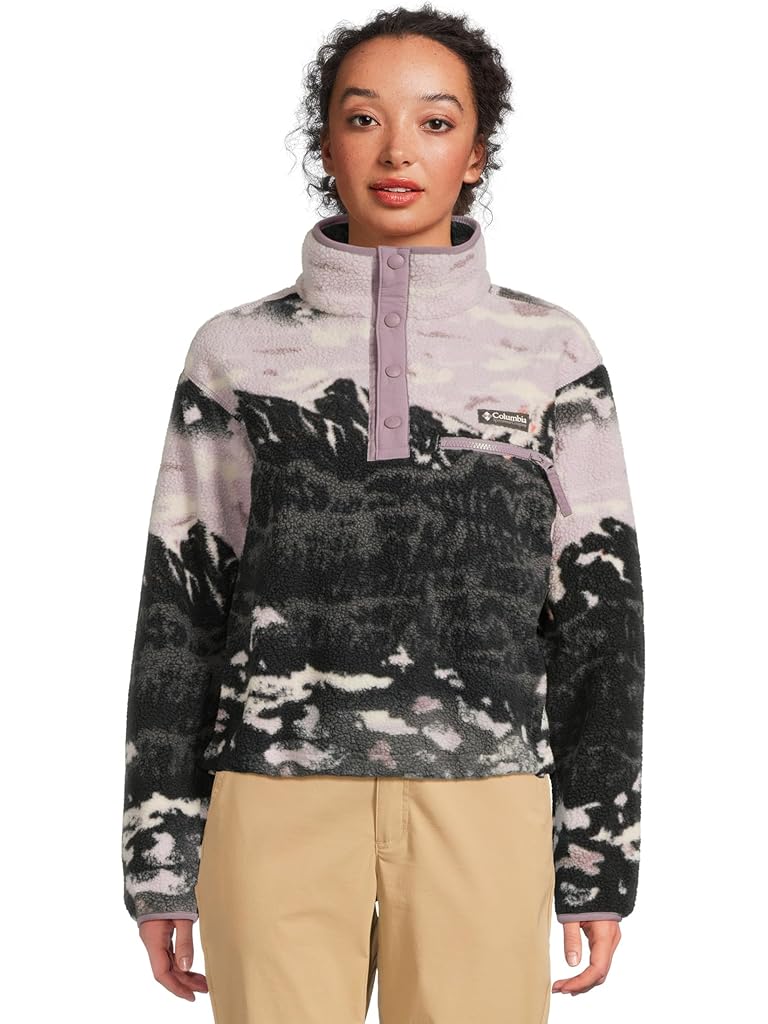 Multi Columbia Helvetia™ II Printed Cropped Half Snap