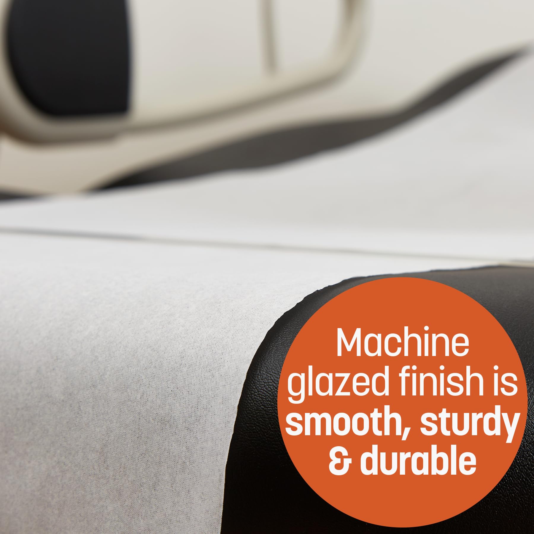 Caring Standard Medical Exam Table Paper, Smooth Finish, 18" x 225', Crepe, Pack of 12, Ideal for Doctor Offices, Crafts, Spas, Tattoo Parlors, and more, Hygienic Disposable Surface Protection — Amazon image 3