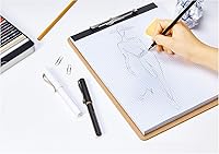 Vista 7 de Yaxa Basics Portapapeles para oficina, 6 unidades, marrón