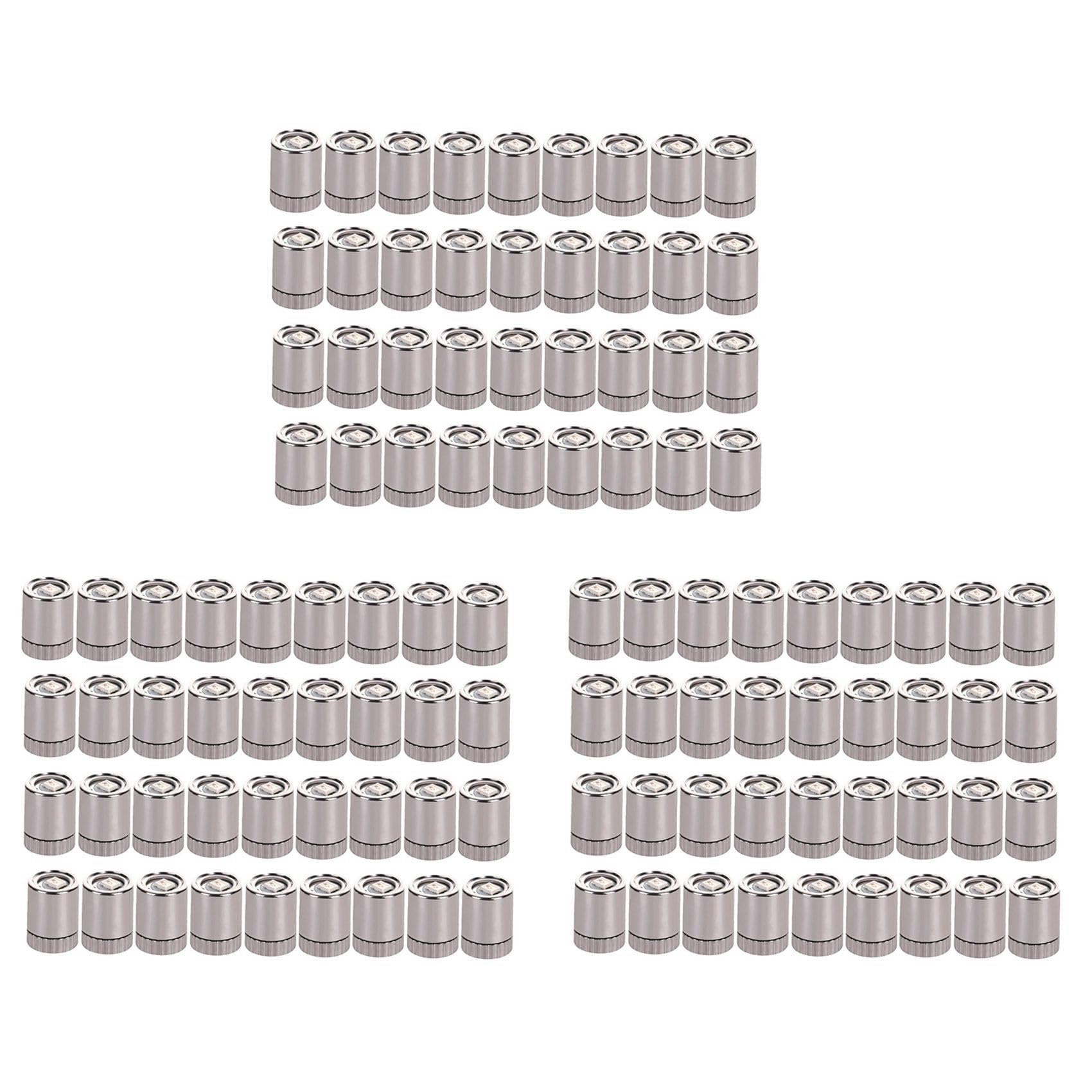 Hndhbfgrt 108Pcs Miniature Lights for Dollhouse,Miniature LED Lights for Handcraft,Mini Spot Lights Battery Operated(Warm White)
