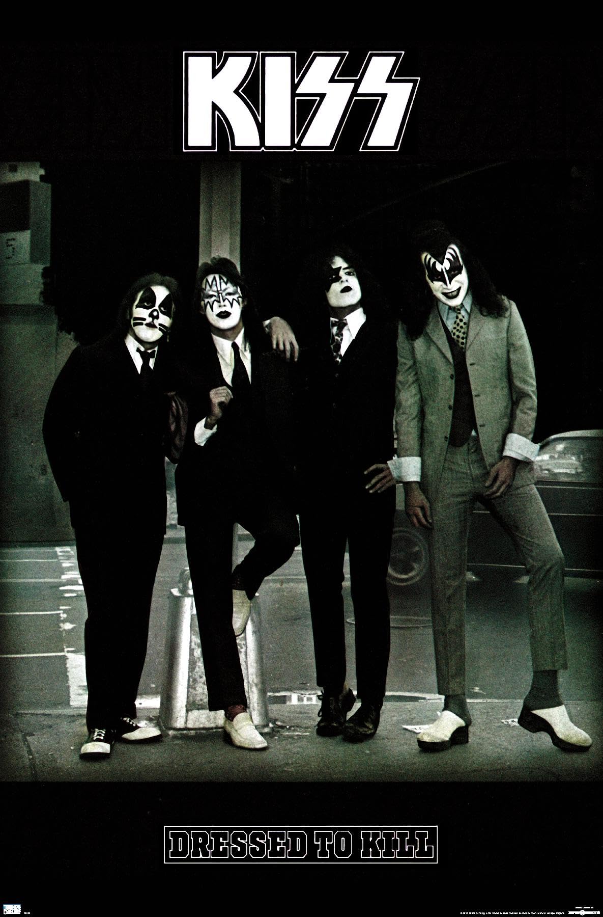 Amazon.com: Trends International Kiss - Dress To Kill Wall Poster