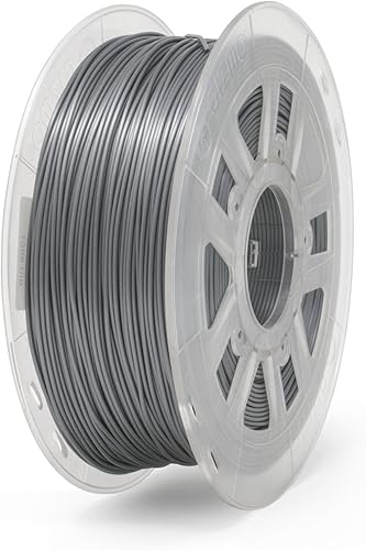 Gizmo Dorks Filament PLA 1,75 mm 1 kg pour imprimantes 3D, argent