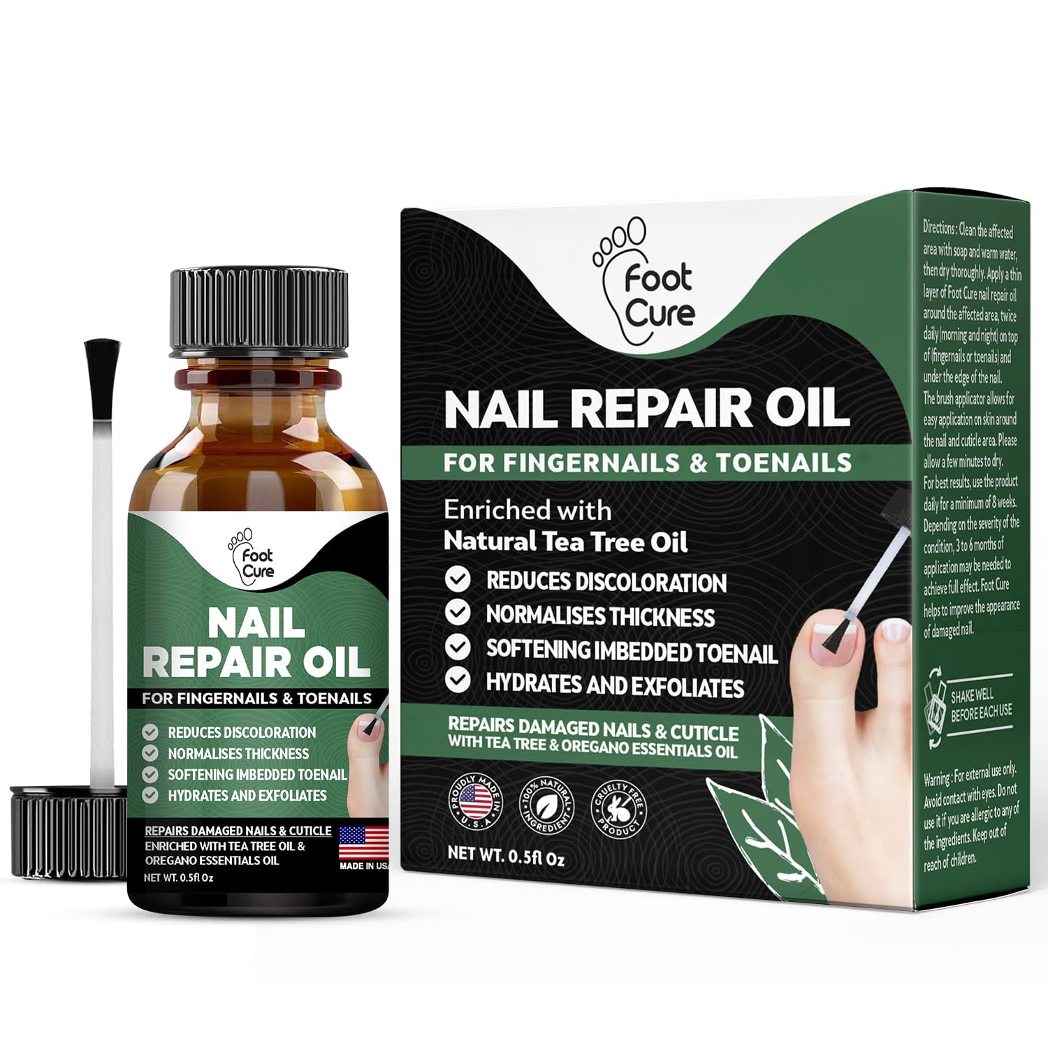 Buy FootCure Extra Strong Finger & Toe Nail Solution Made In USA