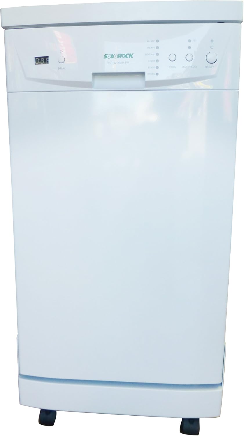 SOLOROCK 18" Stainless Steel Portable Dishwasher White Amazon.ca Home