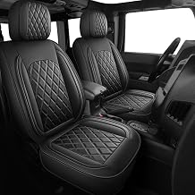 MIROZO Truck Seat Covers Full Set for 2018-2026 Jeep Wrangler JL 4 Door