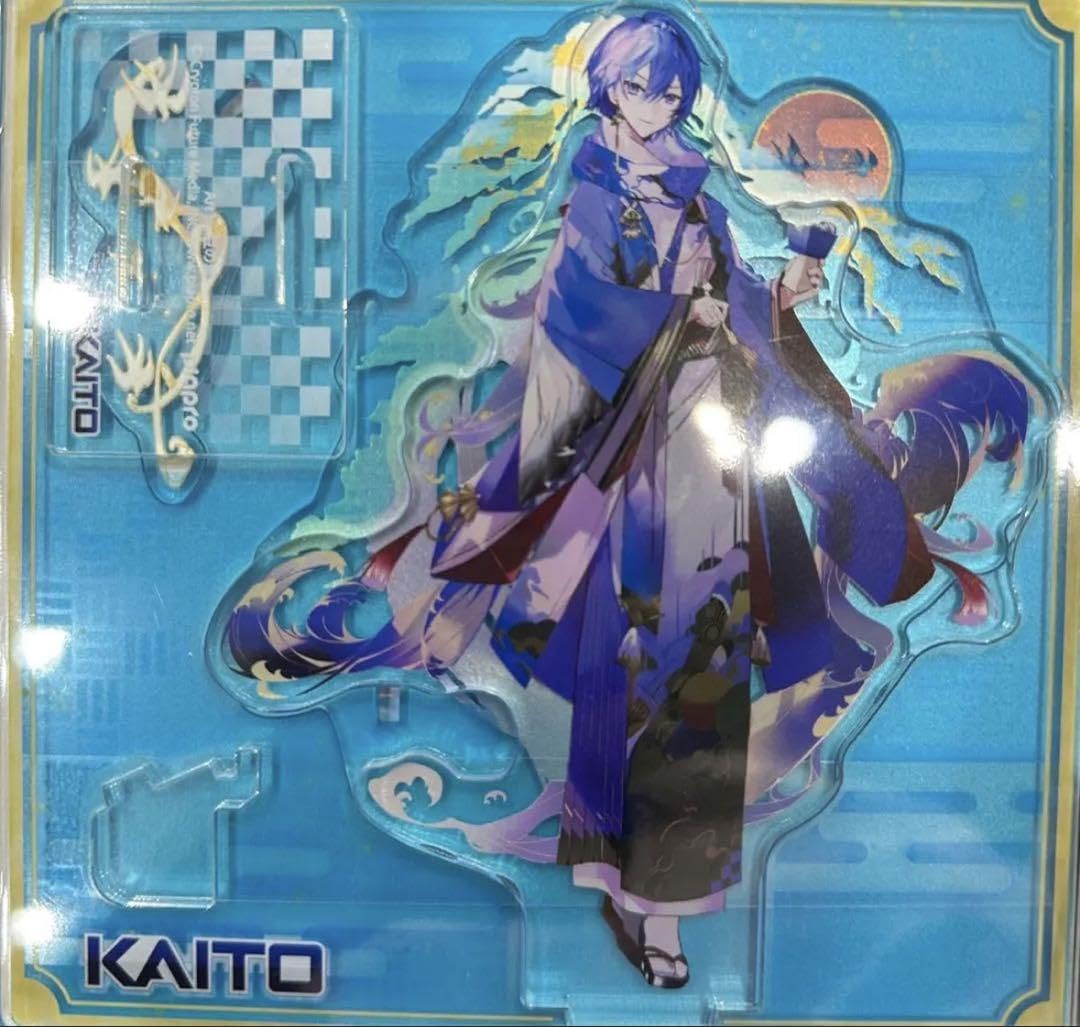 KAITO カイト アクリルスタンド Amazon.co.jp: 限定 カイト KAITO 蒔絵アクリルスタンド アクスタ