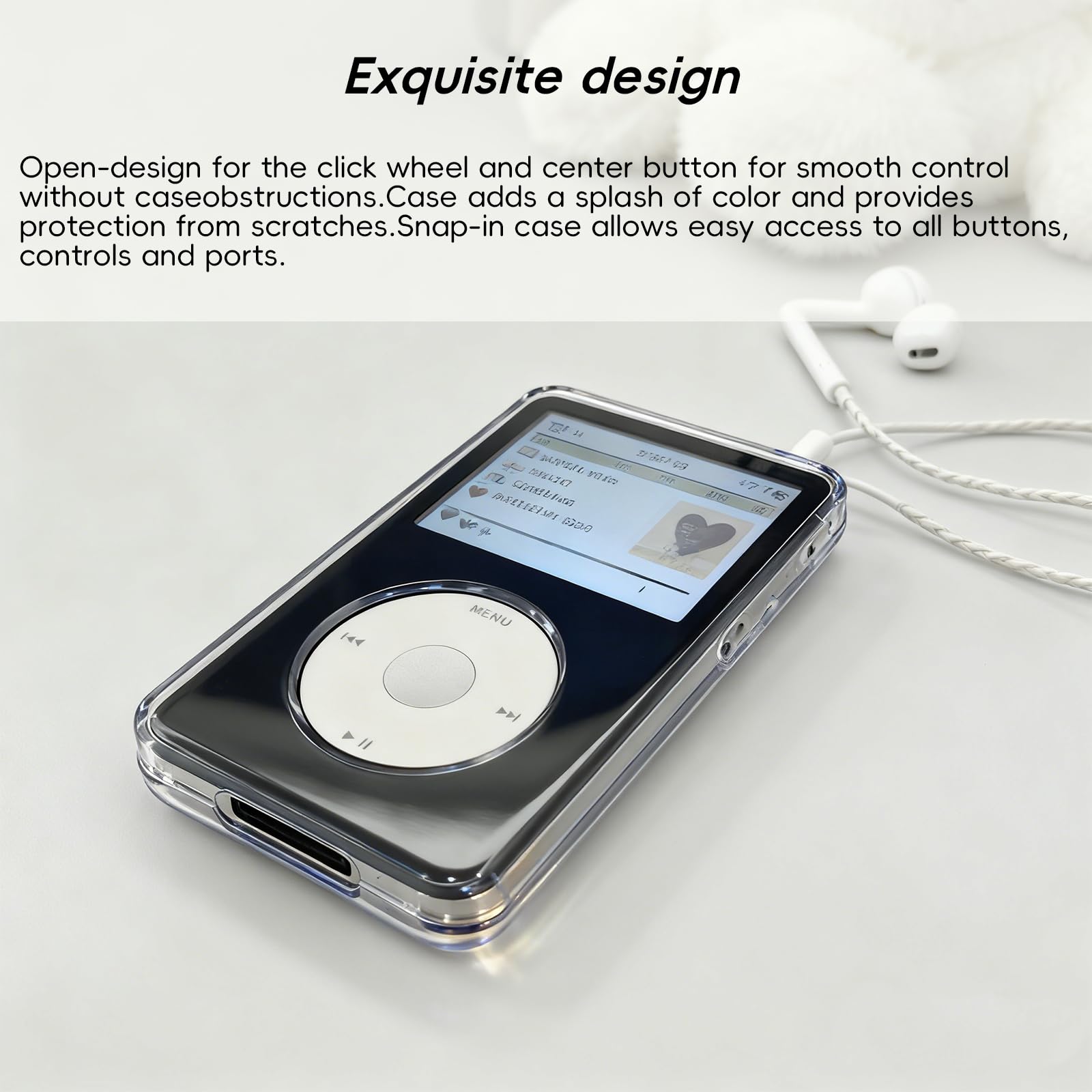 Amazon.com: Thick Version Clear Hard Protective Case Cover for