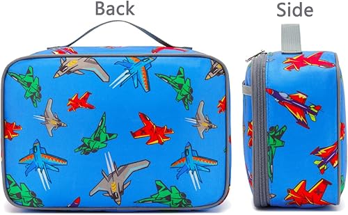 Miniatura 5 de Bolsa térmica Flowfly para lonchera, minibolsa con aislamiento, para la vuelta a la escuela, para niño y adulto, fighter