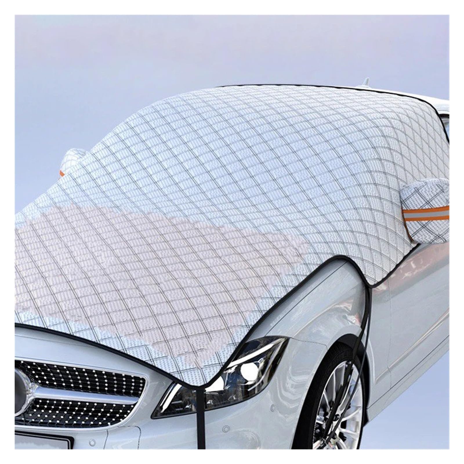 Telo Antighiaccio Copertura Universale per Finestrini Auto Adatta A Berline SUV E Hatchback con Design Migliorato per La Protezione dalla Neve Prodotti per l'inverno