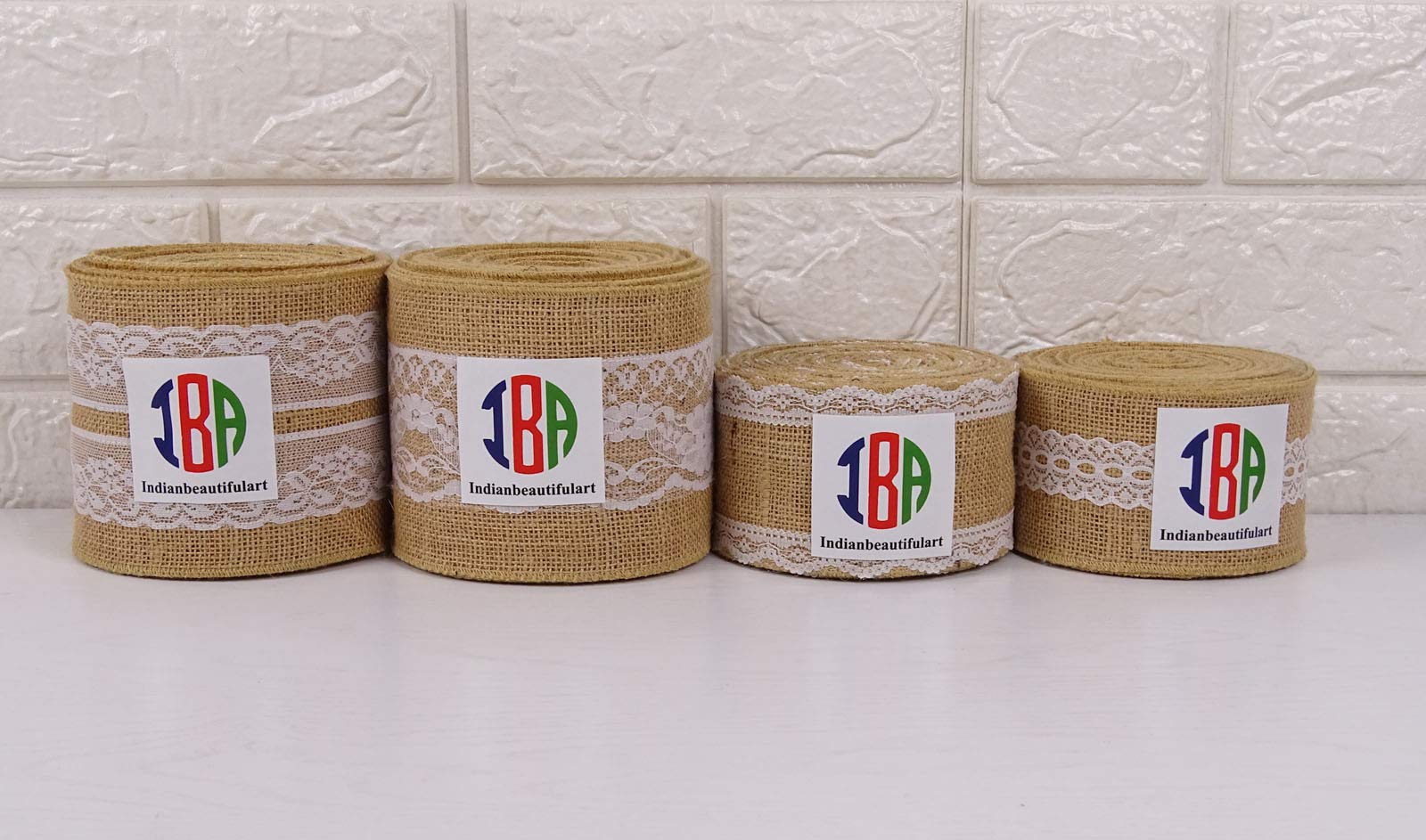 Ruban Voiture Mariage Lot De 8 Nœuds à Tirer Pour Emballage Cadeau - Décoration Florale Blanche 17.8 Cm Mariage Decoration