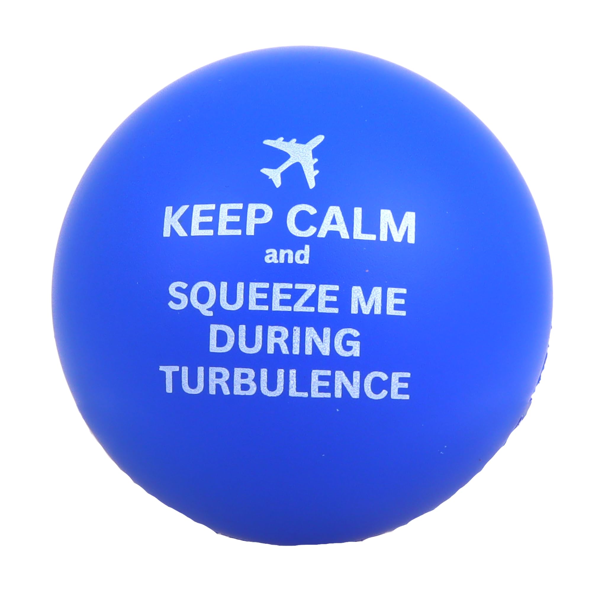 Keep Calm and Squeeze During Turbulence Stress Balls, Fear of Flying Comfort Accessory, 2.48 Inches-image-43