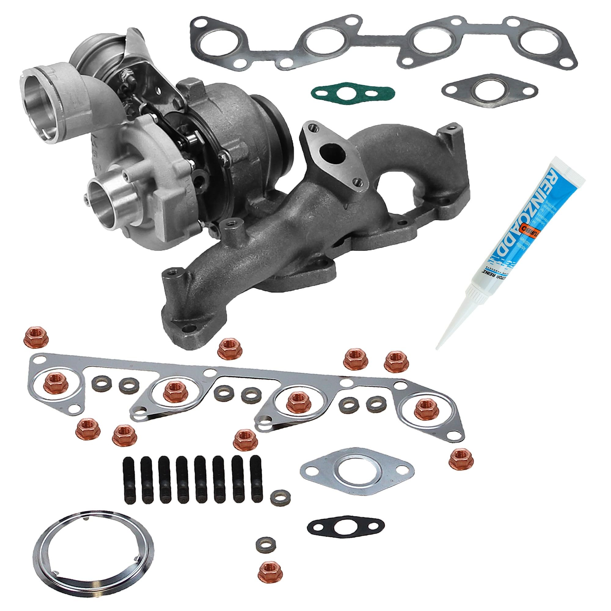 1x Turbocompresseur, kit de montage inclus,