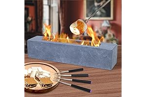 Tabletop Fire Pit Tabletop Indoor Bioethanol Fuel, Perfect for Indoor or Outdoor