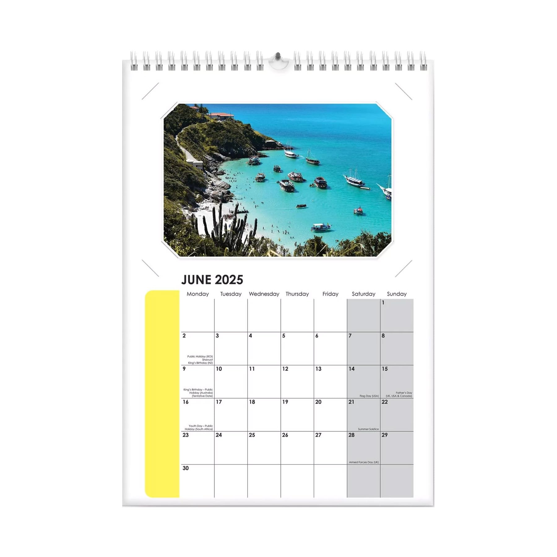2026 A4 Photo Calendar DIY Personalise with 6'x4' or 7'x5' Photos Insert Your Own Photos - 5 Calendars, Multi - Image 3