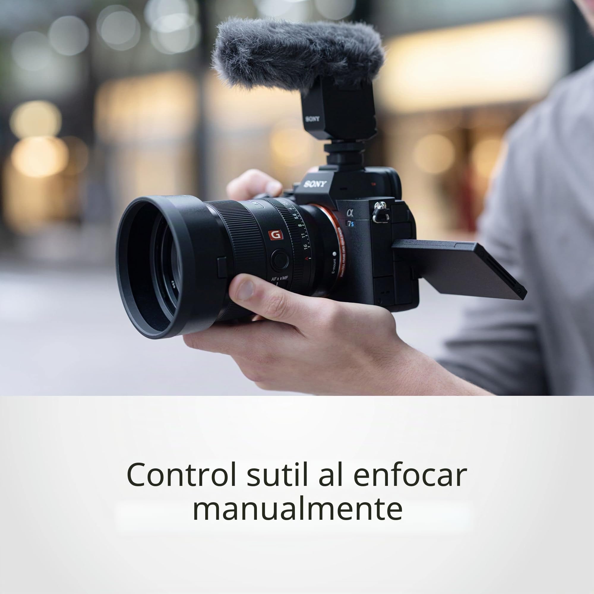 Sony SEL35F14GM - Objetivo Full-Frame FE 35mm F1.4 GM, Objetivo de Focal Fija zoom Serie G Master