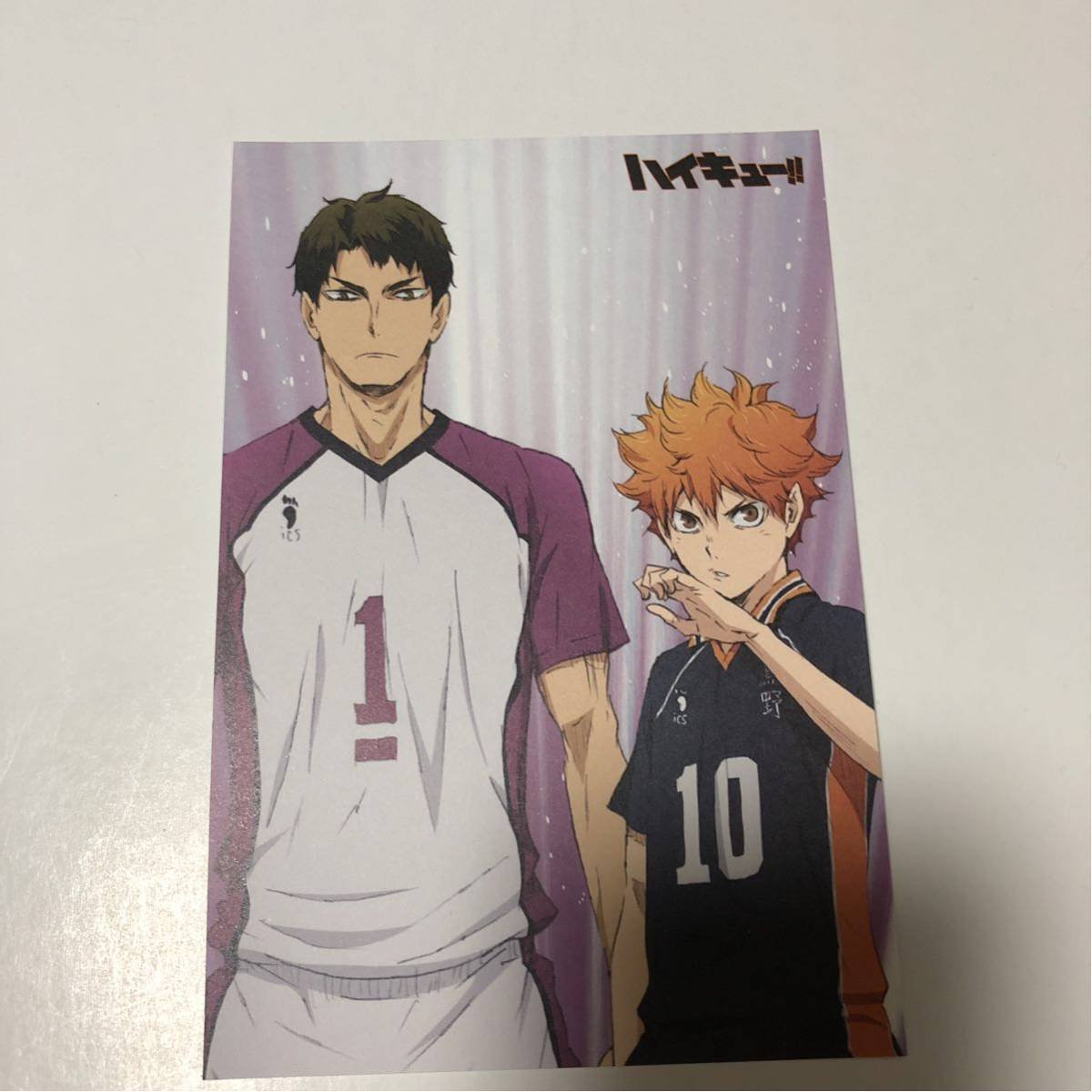 ハイキュー‼︎原画展限定ランチトート ポストカード日向ポスター ハイキュー‼︎原画展限定ランチトート ポストカード日向ポスター