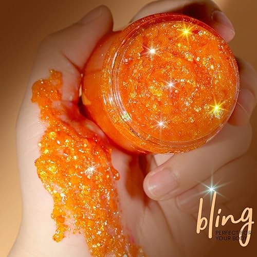 Vista 16 de Teenitor Purpurina corporal, purpurina facial, purpurina blanca, 2.82 oz/2.8 onzas, gel de purpurina para el cabello, purpurina para rave, purpurina