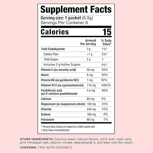Miniatura 10 de Combustible hidratante para mamá, mezcla de bebidas con electrolitos para mamás 16 unidades