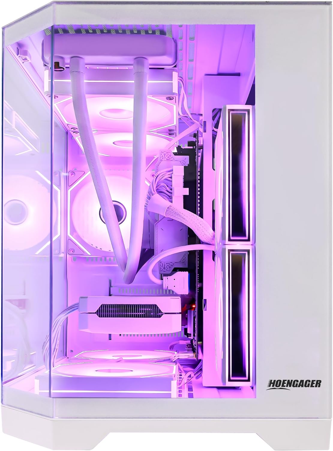 Ocean of Stars AI-Optimized Gaming PC RTX 5060 Ti 16GB - AMD Ryzen 7 7700, 32GB DDR5 RAM, 1TB PCIe SSD, WiFi + BT, 850W PSU,Liquid Cooler,Windows 11 -RGB Prebuilt Computer