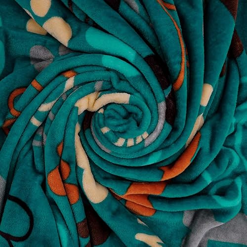 Miniatura 5 de Puppy Paws - Manta súper suave para amantes de los perros, 50 x 60 pulgadas, para dormitorio, sala de estar, primavera, vacaciones, niños, bebés,