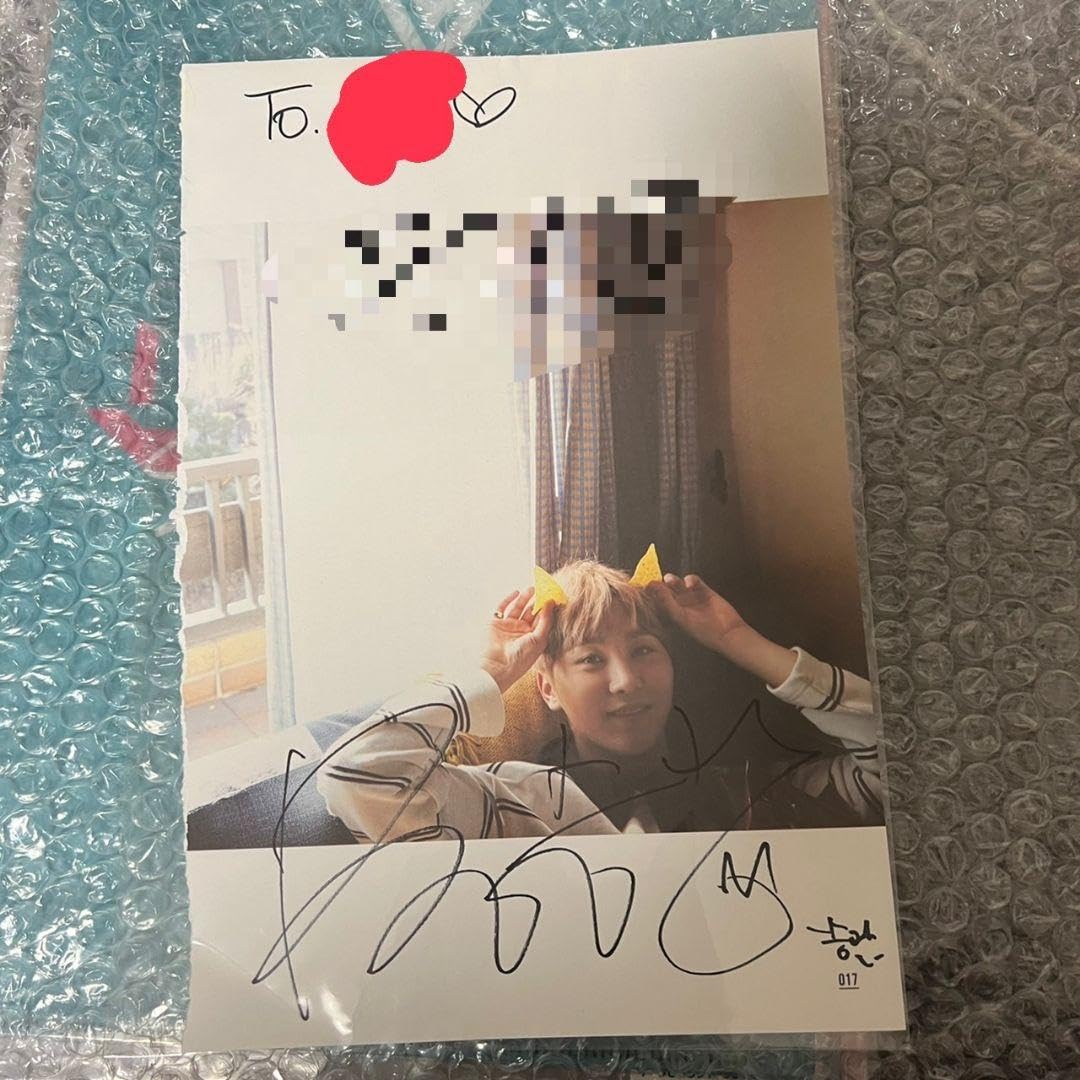 SEVENTEEN スングァン 直筆サイン入り 【公式通販】