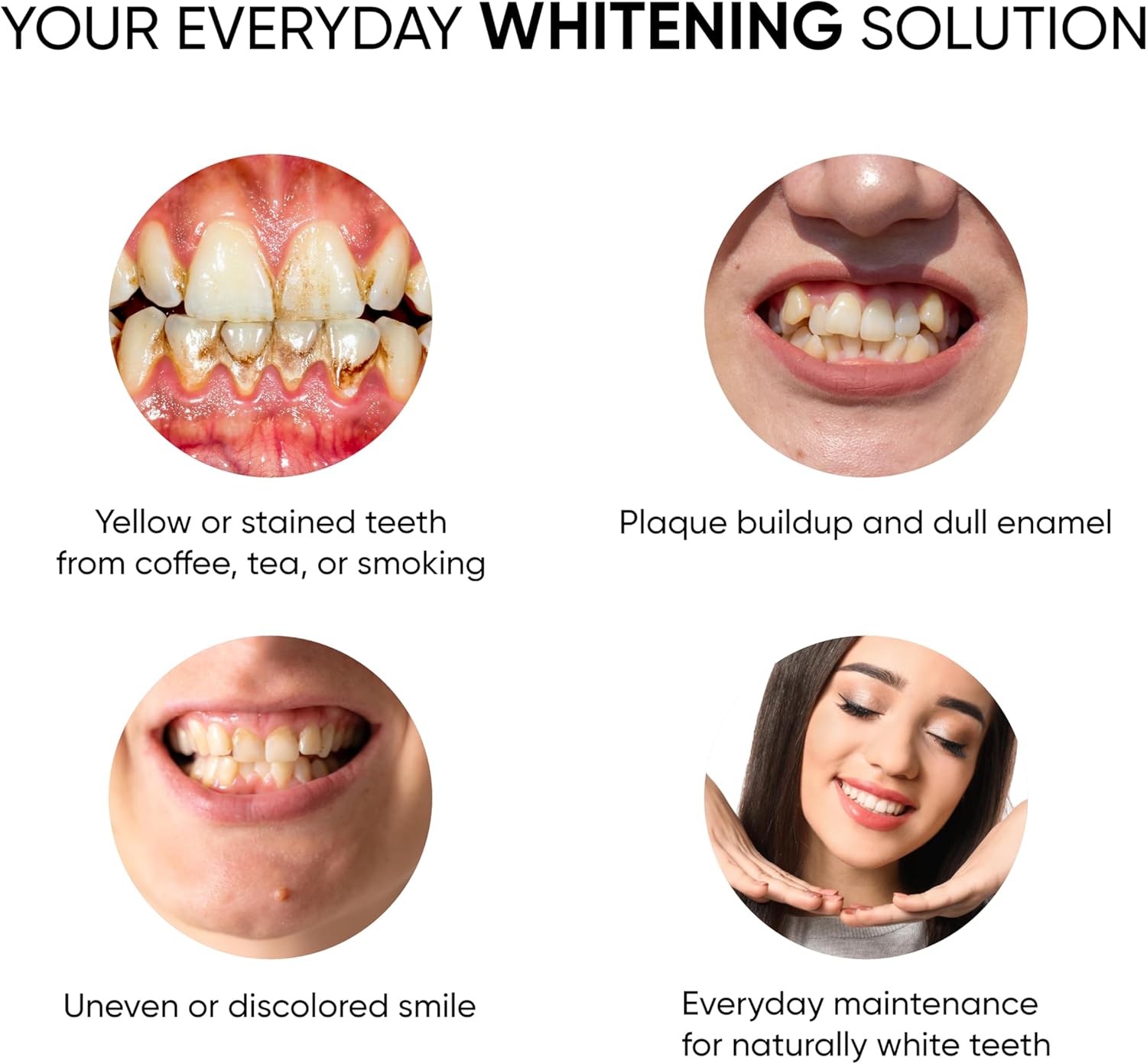Teeth Pen for Removing Yellow and Dark Stains with Pap+, Peroxide & Sensitivity Free 2 ML Whitening Pen