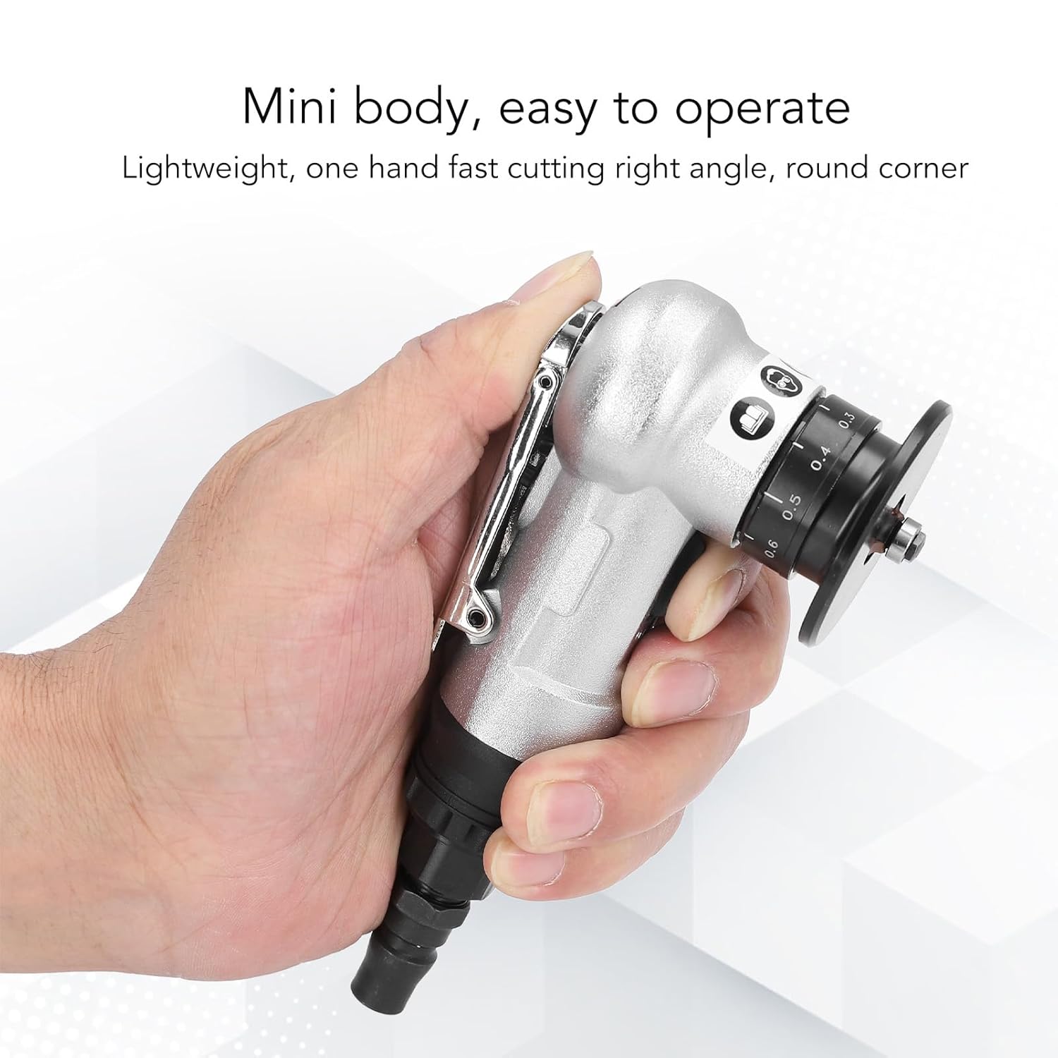 Pneumatic Mini Chamfering Machine, Adjustable Speed, Tungsten Steel Cutter Heads, for Deburring Trimming