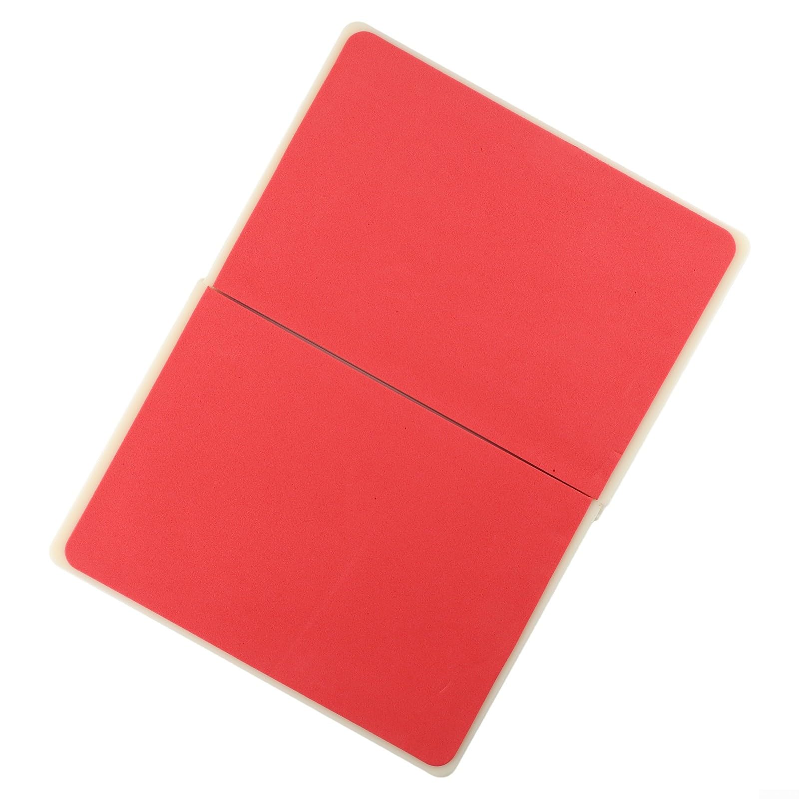 Planche d'arts martiaux réutilisable pour entraînement de taekwondo, fabriquée en ABS haute résistance pour la performance (jaune (rouge (plus de 15 ans))