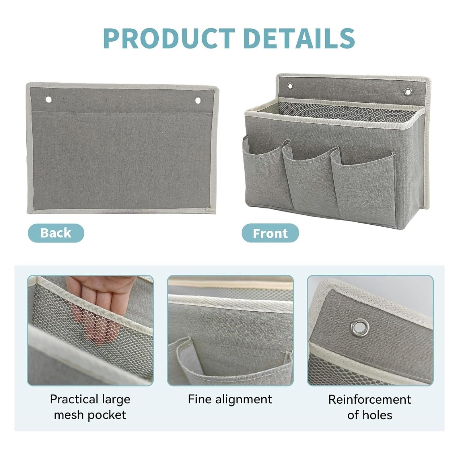 2 Cestini Da Appendere for Borsa Organizer Parete Per Riporre