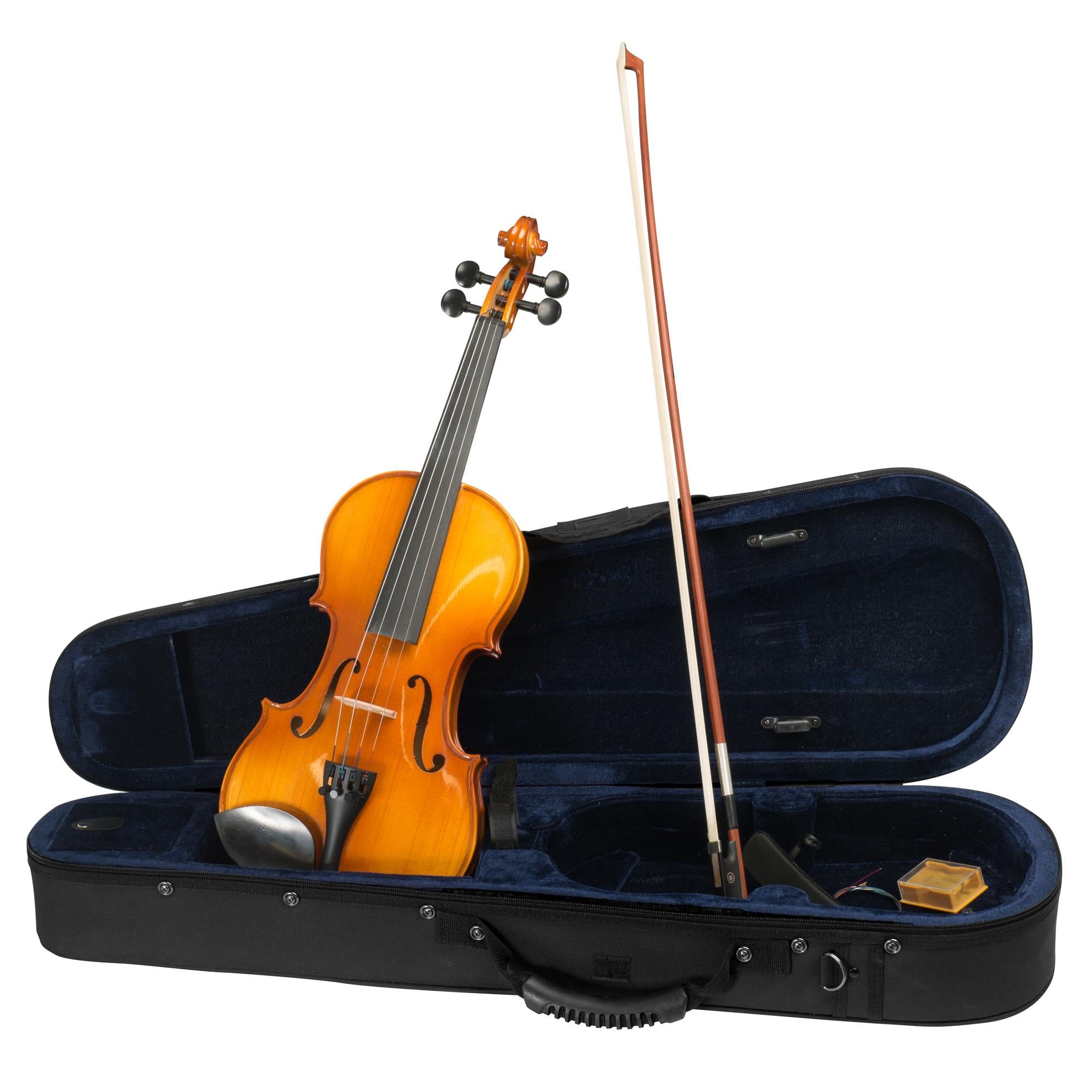 Violin Set 4/4 (incluye funda negra, arco y rosa)