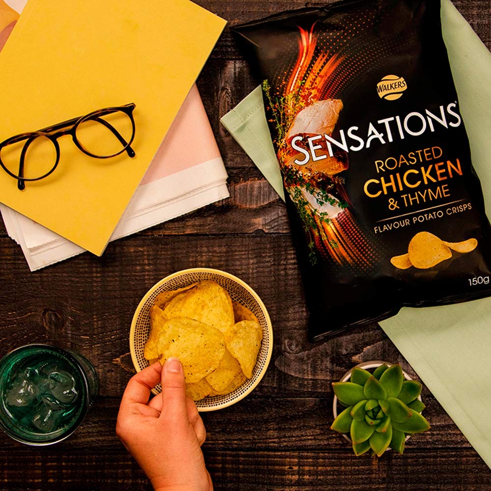 Unknown Sensations Roasted Chicken And Thyme 150 G (Pack Of 12)