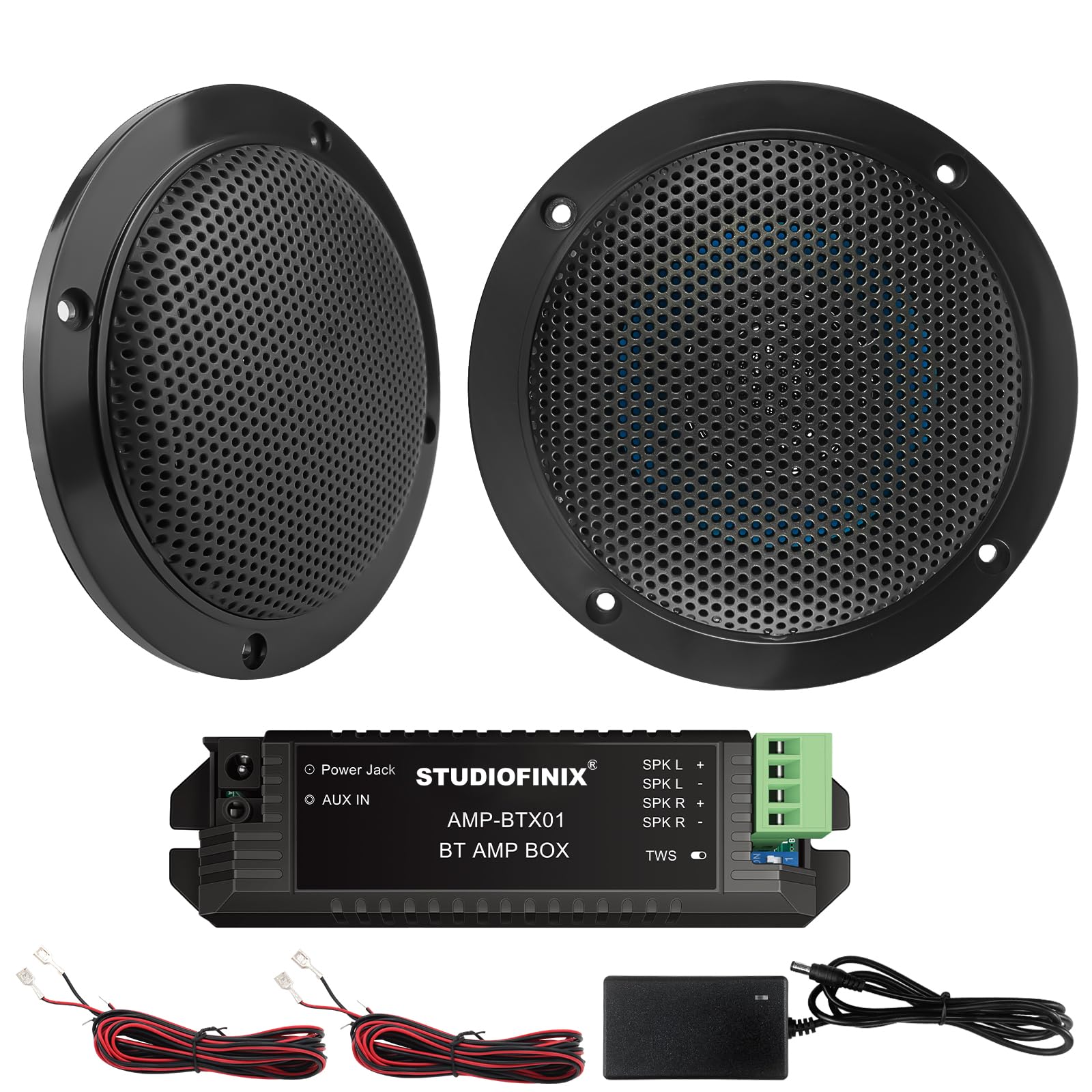STUDIOFINIX 4 inch waterdichte marine-bluetooth