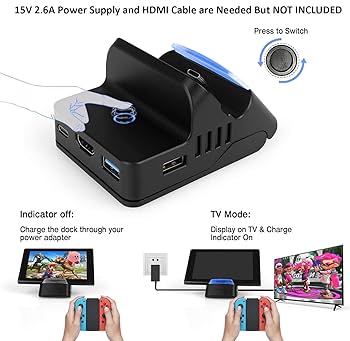 Nintendo Switch SD128GB ケース ドック HDMI 付き Nintendo