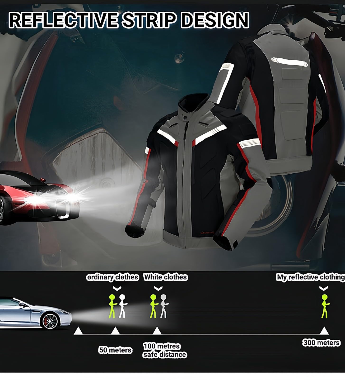 Traje De Moto Impermeable para Hombre Chaqueta Y Pantalón De Moto Traje De Blindado con Certificación CE Armadura Extraíble para Las Cuatro Estaciones Deportes Al Aire Libre