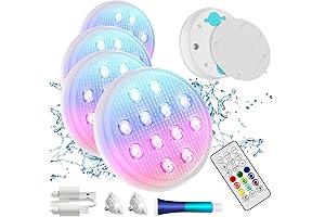 Submersible Glow Stick Pool Lights with Multiple Functions